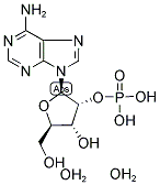 ADENOSINE-2' AND 3'-MONOPHOSPHATE DIHYDRATE 结构式