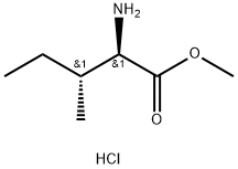 D-ISOLEUCINE-METHYL ESTER HYDROCHLORIDE 结构式