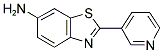 2-PYRIDIN-3-YL-BENZOTHIAZOL-6-YLAMINE 结构式