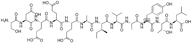CEF22, CYTOMEGALOVIRUS, CMV PP65 (378-389) 结构式