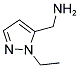 C-(2-ETHYL-2 H-PYRAZOL-3-YL)-METHYLAMINE 结构式