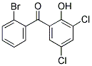 2'-BROMO-3,5-DICHLORO-2-HYDROXYBENZOPHENONE 结构式