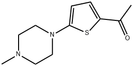 1-[5-(4-甲基哌嗪-1-基)噻吩-2-基]乙-1-酮 结构式