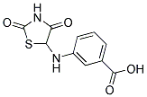 3-[(2,4-DIOXO-1,3-THIAZOLIDIN-5-YL)AMINO]BENZOIC ACID 结构式