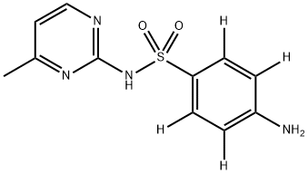 磺胺甲基嘧啶 结构式