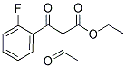 2-(2-Fluoro-benzoyl)-3-oxo-butyric acid ethyl ester 结构式