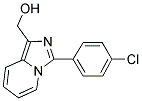 [3-(4-CHLOROPHENYL)IMIDAZO[1,5-A]PYRIDIN-1-YL]METHANOL 结构式