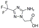 (5-AMINO-3-TRIFLUOROMETHYL-[1,2,4]TRIAZOL-1-YL)-ACETIC ACID 结构式
