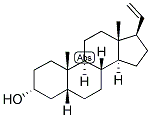 20,(5-BETA)-PREGNEN-3-ALPHA-OL 结构式