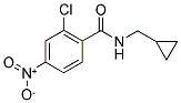 N-(CYCLOPROPYLMETHYL)-2-CHLORO-4-NITROBENZAMIDE 结构式