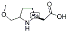 (S)-(5-METHOXYMETHYL-PYRROLIDIN-2-YL)-ACETIC ACID 结构式