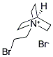 1-(2-溴乙基)双环[2.2.2]辛烷-1-铵溴化物 结构式