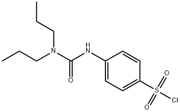 4-(3,3-DIPROPYL-UREIDO)-BENZENESULFONYL CHLORIDE 结构式