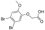 (4,5-Dibromo-2-methoxy-phenoxy)-acetic acid 结构式