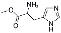 2-AMINO-3-(3H-IMIDAZOL-4-YL)-PROPIONIC ACID METHYL ESTER 结构式