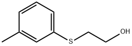 3-METHYLPHENYLTHIOETHANOL 结构式