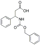 3-BENZYLOXYCARBONYLAMINO-3-PHENYL-PROPIONIC ACID 结构式