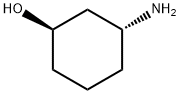 (1R,3R)-3-氨基环己醇 结构式