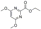 4,6-DIMETHOXYPYRIMIDINE-2-CARBOXYLIC ACID, ETHYL ESTER 结构式