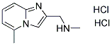 METHYL-(5-METHYL-IMIDAZO[1,2-A]PYRIDIN-2-YLMETHYL)-AMINE DIHYDROCHLORIDE 结构式