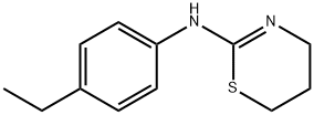 N-(4-乙基苯基)-5,6-二氢-4H-1,3-噻嗪-2-胺 结构式