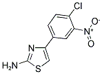 4-(4-CHLORO-3-NITROPHENYL)THIAZOL-2-YLAMINE 结构式