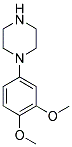1-(3,4-DIMETHOXY-PHENYL)-PIPERAZINE 结构式
