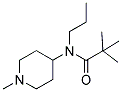 N-(1-METHYLPIPERIDIN-4-YL)-N-PROPYL-TERT-BUTYLCARBOXAMIDE 结构式