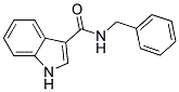 1H-INDOLE-3-CARBOXYLIC ACID BENZYLAMIDE 结构式