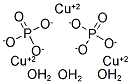 COPPER PHOSPHATE TRIHYDRATE 结构式
