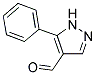 5-PHENYL-1H-PYRAZOLE-4-CARBALDEHYDE 结构式