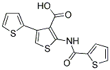 5'-[(THIEN-2-YLCARBONYL)AMINO]-2,3'-BITHIOPHENE-4'-CARBOXYLIC ACID 结构式