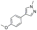 4-(4-METHOXYPHENYL)-1-METHYL-1H-PYRAZOLE 结构式