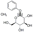 PHENYL BETA-D-GLUCOPYRANOSIDE HYDRATE 结构式