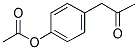 (4-Acetoxyphenyl)acetone 结构式