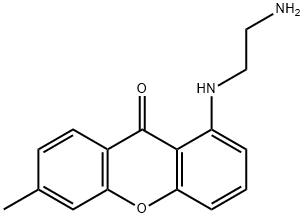 1-((2-氨基乙基)氨基)-6-甲基-9H-氧杂蒽-9-酮 结构式