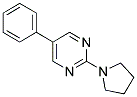 5-PHENYL-2-PYRROLIDIN-1-YLPYRIMIDINE 结构式