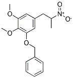 1-(2-BENZYLOXY-4,5-DIMETHOXYPHENYL)-2-NITROPROPANE 结构式