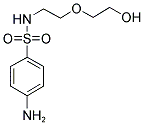 N-(2-HYDROXYETHYLOXYETHYL)-4-AMINOBENZENESULPHONAMIDE 结构式