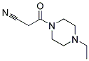 3-(4-ETHYL-PIPERAZIN-1-YL)-3-OXO-PROPIONITRILE 结构式