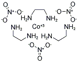 TRIS(ETHYLENEDIAMINE)COBALT(III) NITRATE 结构式