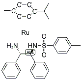 RU[(S,S)-TSDPEN](P-CYMENE) 结构式