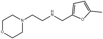 (5-METHYL-FURAN-2-YLMETHYL)-(2-MORPHOLIN-4-YL-ETHYL)-AMINE 结构式