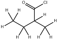 2-METHYLBUTYRYL-D9 CHLORIDE 结构式