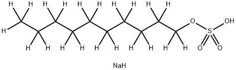 SODIUM DECYL-D21 SULFATE 结构式