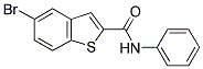 5-BROMO-N-PHENYL-1-BENZOTHIOPHENE-2-CARBOXAMIDE 结构式