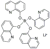 LITHIUM TETRA(8-HYDROXYQUINOLINATO)BORON 结构式