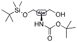 (R)-(+)-N(TERTBUTOXYCARBONYL)-O-(TERTBUTYLDIMETHYLSILYL)SERINOL 结构式