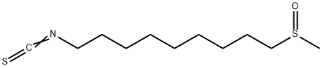 1-ISOTHIOCYANATO-9-(METHYLSULFINYL)-NONANE 结构式
