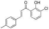 3'-CHLORO-2'-HYDROXY-4-METHYLCHALCONE 结构式